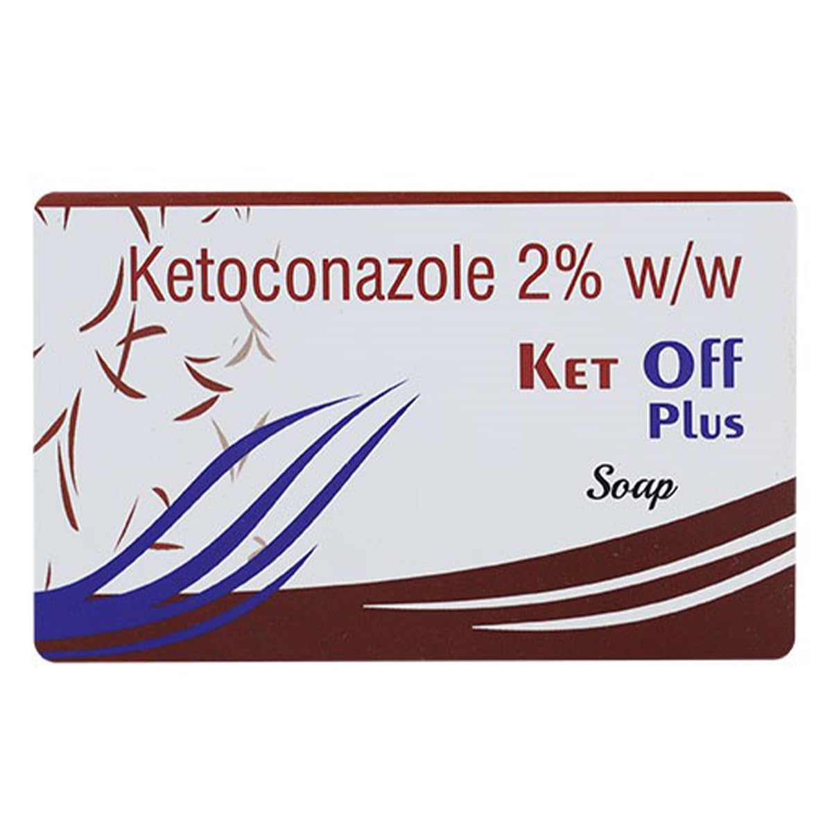 Ket Off Plus - Bar of 75g Soap with Ketoconazole and Zinc Pyrithione