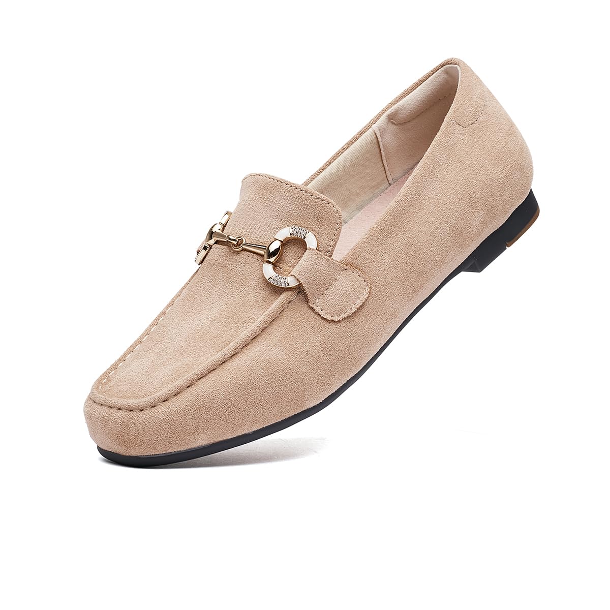 RCTEC Damen-Loafers für den Business Casual Stil- Bequeme und leichte Penny Loafers zum Anziehen mit einem Rutschverschluss, ideal für die Arbeit