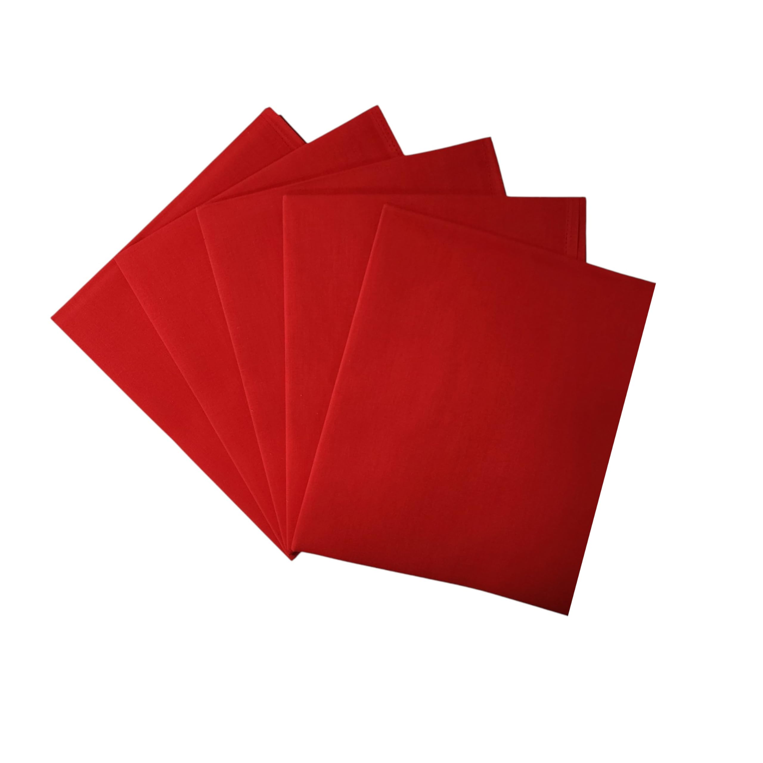 2x2 Pure Cotton 5 PCS (1 meter each) Rubia Blouse Piece | Unstitched Solid Plain Dyed Blouse material for Women (Combo Pack of 5, 1 mtr=100 cm)-image-17