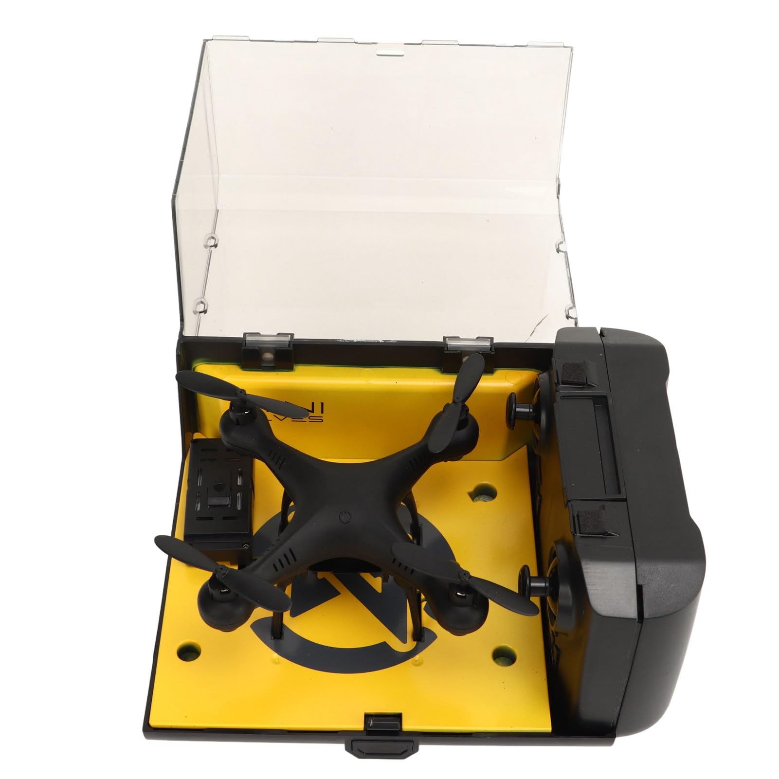 Drone WIFI Aereo 4K HD, Drone Volante Acrobatico Pieghevole a 4 Assi Intelligente in Bilico a 360 Gradi