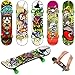 6 Pezzi Mini Skateboard con Dita Deck Truck Board per Dito, Giocattolo da Skateboard Carino Dito Skate Giocattoli del Parco Finger Skateboard Puntelli da Allenamento per Ragazzi Ragazze