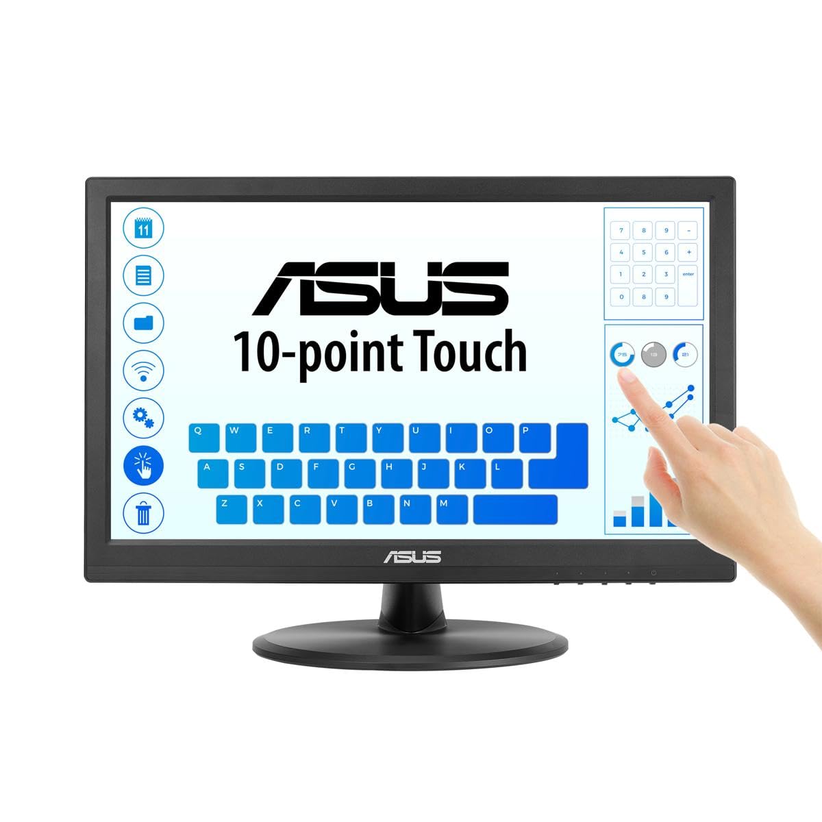ASUS モニター 60Hz Amazon.com: ASUS VT168HR 15.6