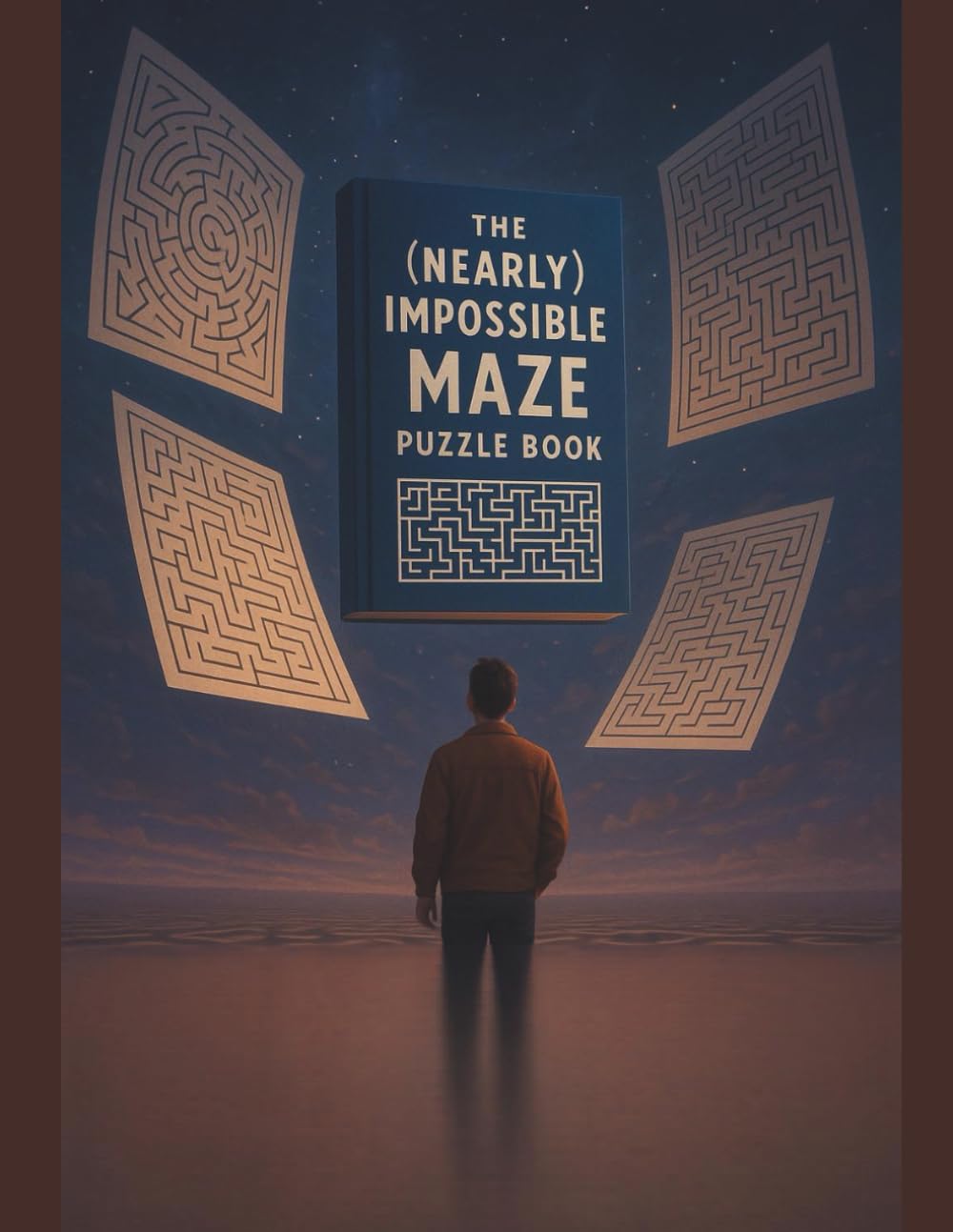 The (Nearly) Impossible Maze Puzzle Book: Maze Puzzle Book For Teens And Adults: Fun and Challenging Mazes To Boost Focus And Problem Solving Skills