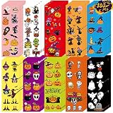 FEBSNOW 120 Sheets Halloween Stickers for Kids, Assorted Holiday Stickers Over 1380pcs for Boys Girl