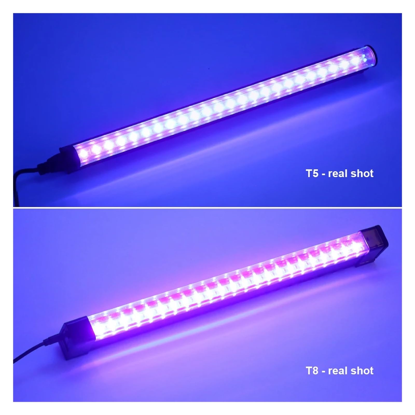 UV-Härtungslampe LED-Schwarzlicht T5 T8 USB UV-Lichtleiste 395 nm 400 Fluoreszierende Party-Disco-UV-Lampe T5-Röhre UV-Streifen(T8)