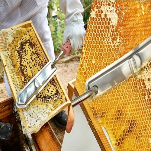 Elektrisches Honigmesser Zum Entdeckeln, Temperaturregelung 50-180℃, Elektrisches Honigmesser Zum Entdeckeln Mit Memory-funktion, Klinge Aus Edelstahl Für Die Honigernte Aus Bienenstöcken