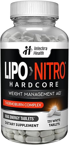 LipoNitro® Píldoras dietéticas de máxima fuerza con Nitro Energy – Ingredientes científicamente investigados – Suplemento dietético de calidad