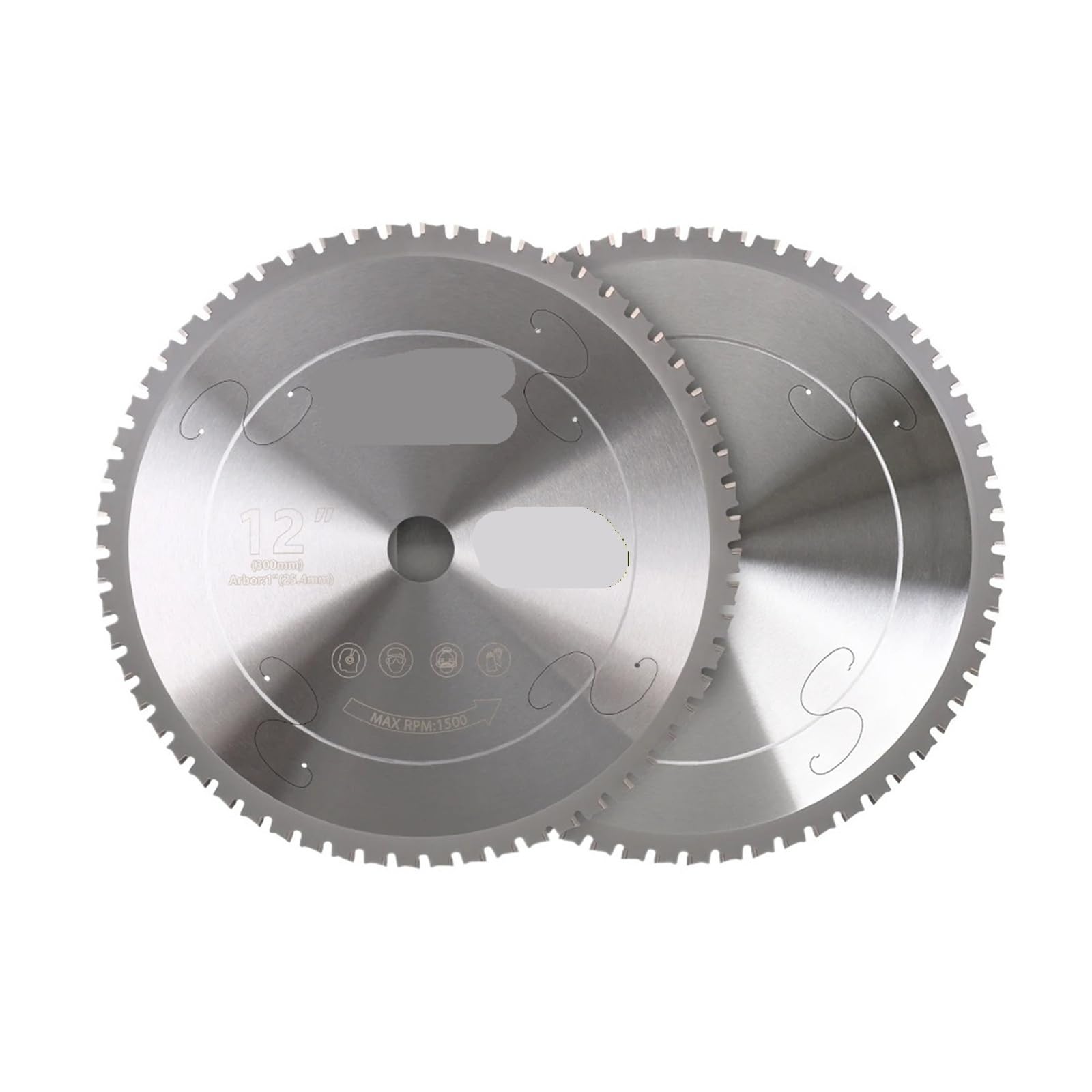 Hoja de sierra circular con punta carburo 60T 12 pulgadas, disco for corte metales