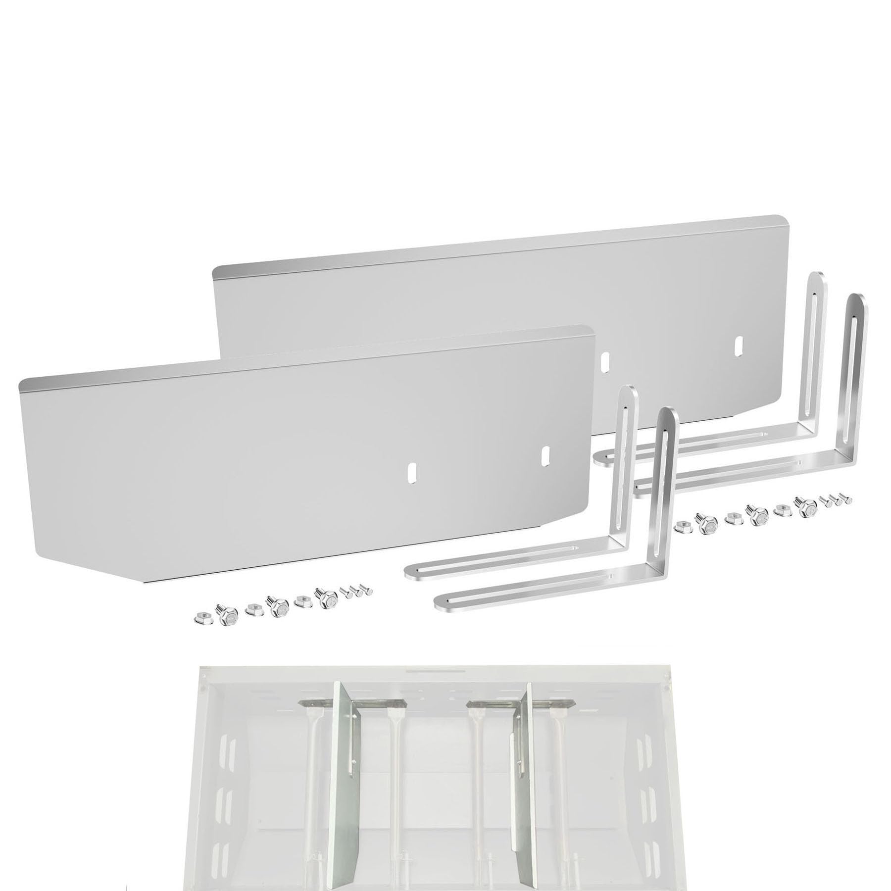 Photo 1 of 2PCS Burner Guard For Blackstone 36 Inch Griddle, Burner Divider/Burner Shield For 36" Blackstone Burner Upgrade, Blackstone Griddle Accessories 36 Inches, Blackstone Replacement Parts