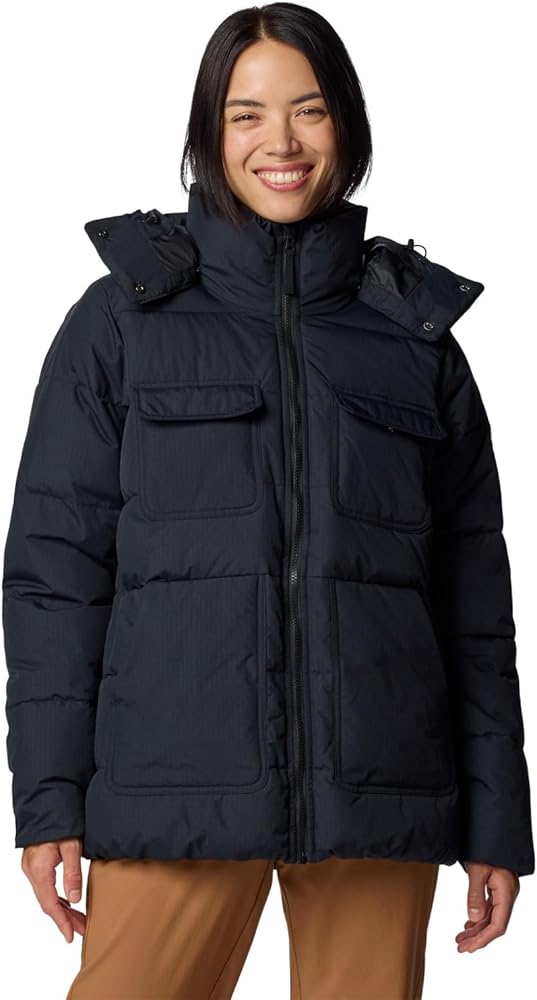 Columbia Women's Longhorn Ridge Insulated Jacket, Black, X-Small