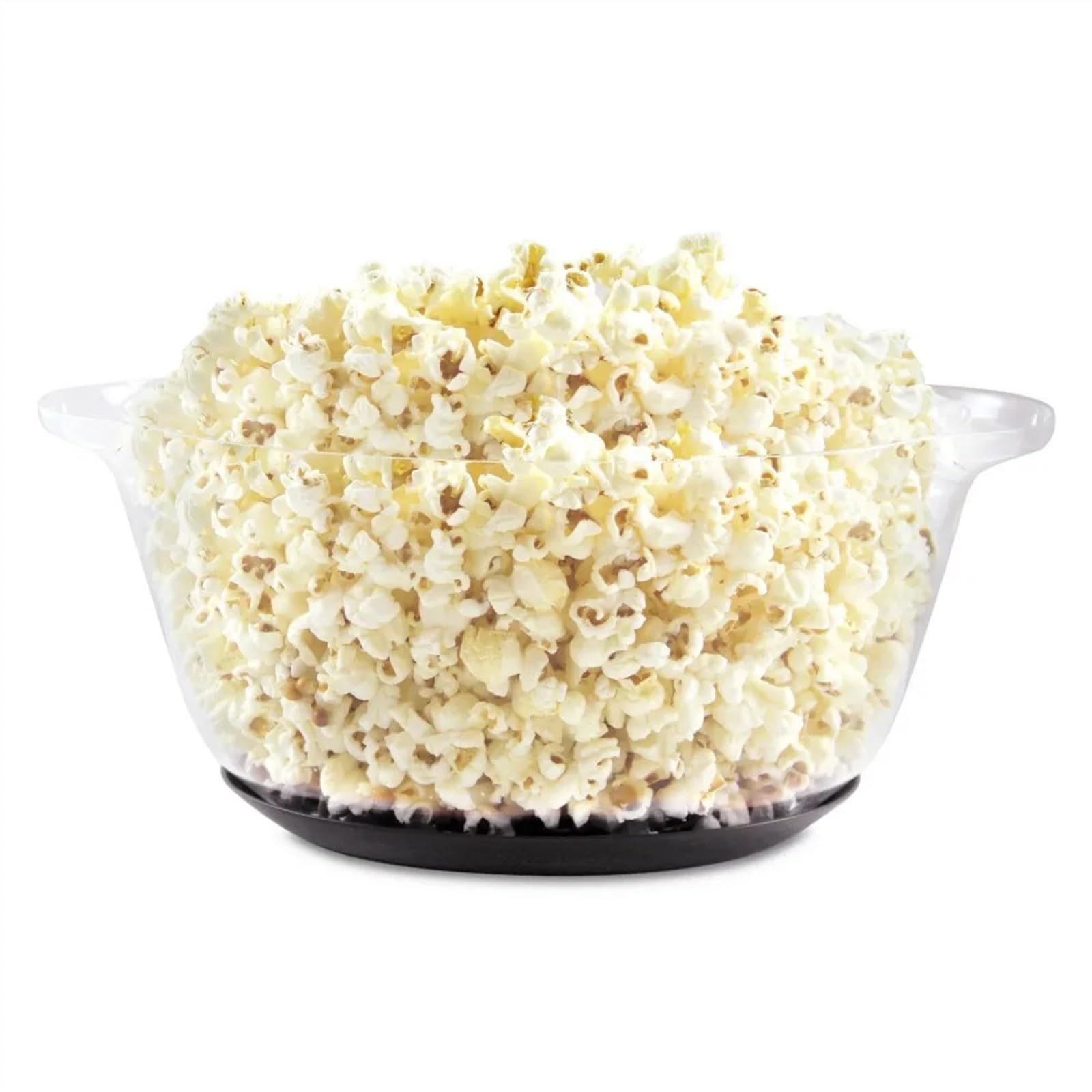 Máquina palomitas familiar Máquina eléctrica for hacer palomitas de maíz con aceite caliente y varilla agitadora, tapa transparente for cocina