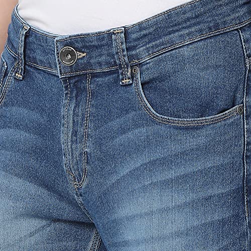 Image of Spykar Men's Slim Fit Jeans