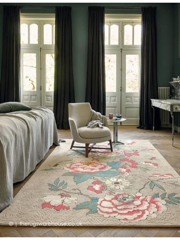 Image of OLEFIN Handmade Thick Woolen Anti Slip Carpet and Rugs for Living Room Bedroom Hall Dinning Room Kids Room