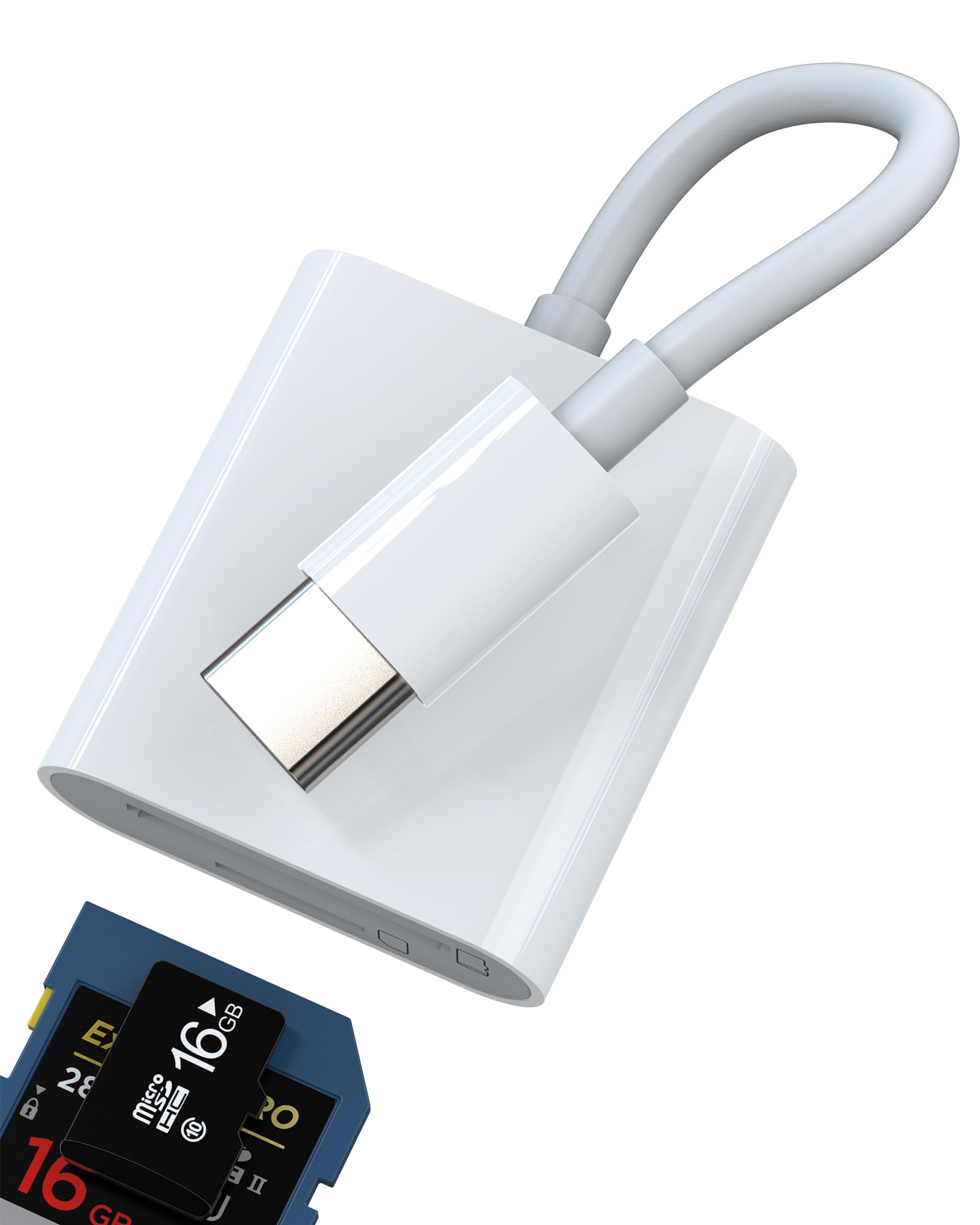 Lettore di schede Lightning a XD 3 in 1 per iPhone Adattatore per scheda di memoria XD Lettore di schede SD Lettore di schede immagine iPad XD iPhone per TF XD  202192403