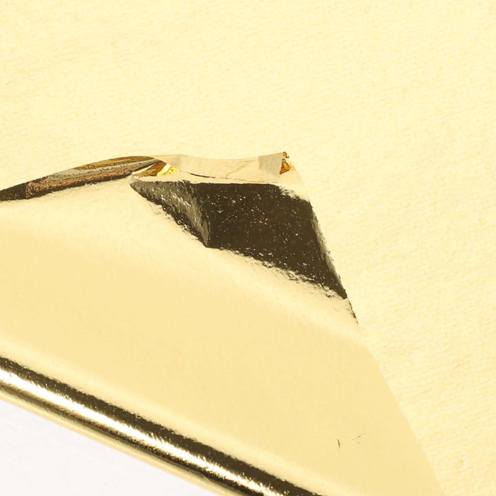 DOITOOL 4 Sätze Dekorative Goldfolie Imitation Mit Gold Gold Für DIY Handwerk Basteln Party Dekoration Hochzeiten Kunstprojekte 200 Blätter * 4