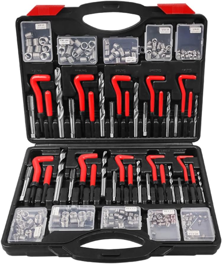 XiaoXIN Damaged Nut Thread Quick Repag Tool Set Car Screw Tap Repag Tools Kit Tapp Tap and Ream Repag Tool Auto Maintenance Accessory