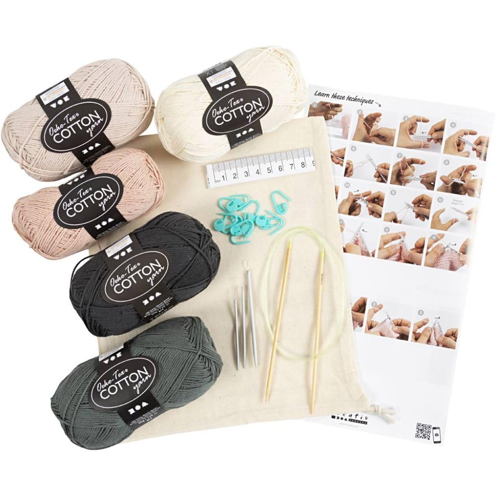 Creativ Starter Kit per lavori a maglia, 1 confezione