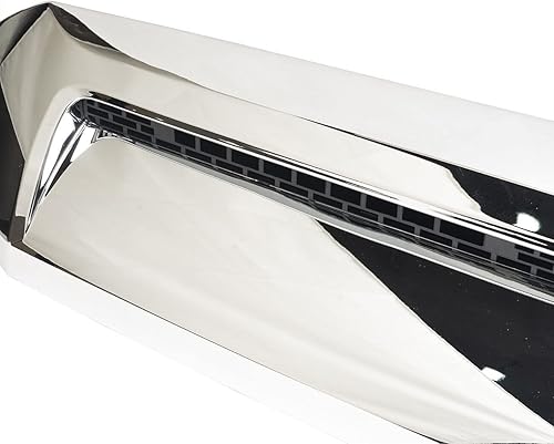 Miniatura 6 de Moldura de rejilla cromada del capó superior del capó delantero compatible con Tundra 2014-2021