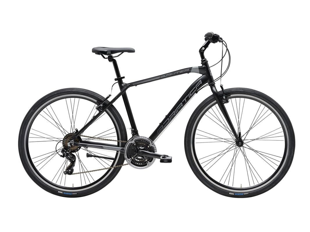 Bicicletta Hybrid Boxter FY Man 28", Cambio a 21 Velocità, Telaio in Alloy, Bici Ibrida, Taglia 45-50-55-58, Made in Italy