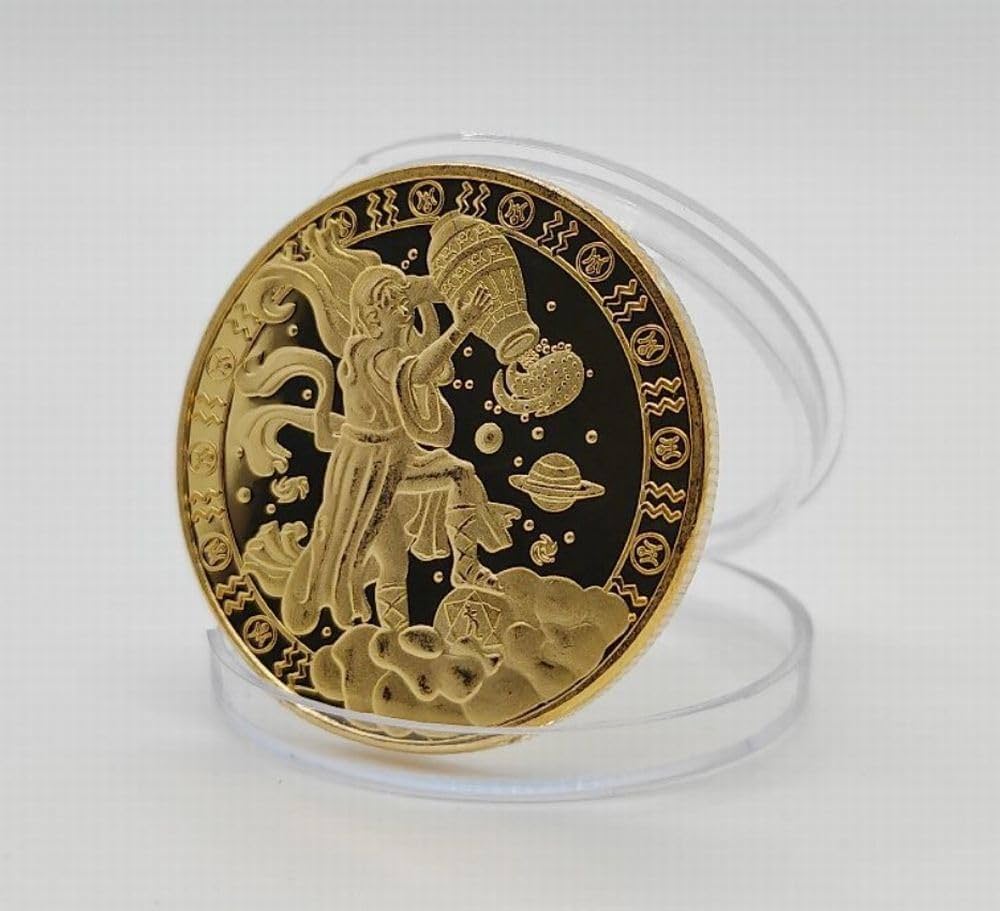 Amazon | Anfang 12星座コイン 記念コイン コレクション アンティーク