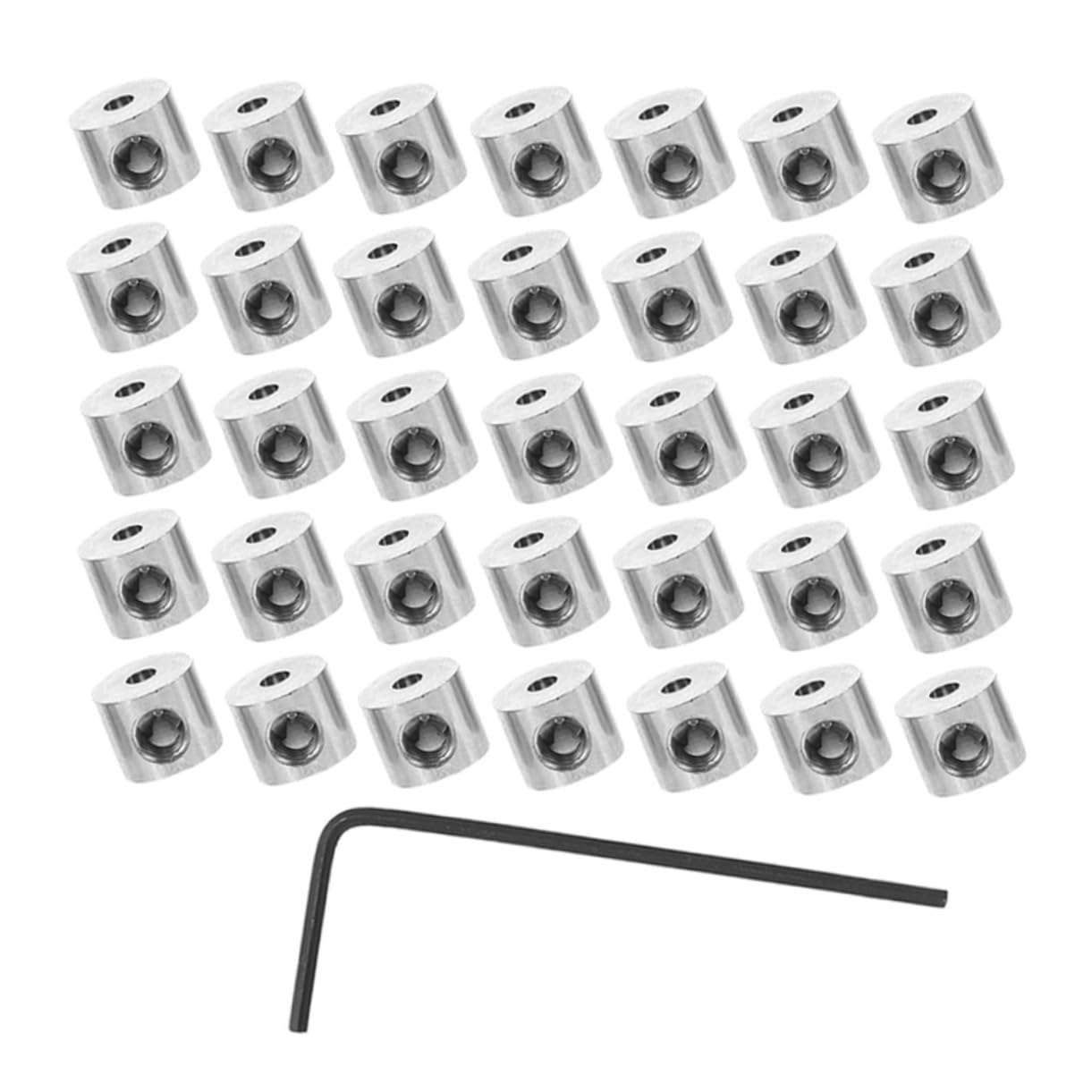 OSALADI 1Set Metal Locking Pin Brooch Back with Wrench Clutch Pin Backs for DIY Craft Jewelry Making and Souvenirs Durable and Secure Fastening