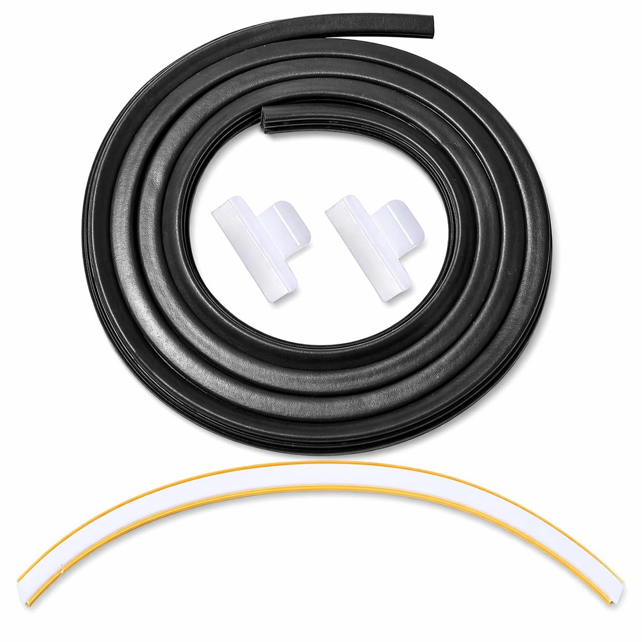 Photo 1 of 154827601 Dishwasher Door Seal Kit Compatible with Frigidaire Gallery Kenmore Electrolux Dishwasher, Includes 809006501 Bottom Door Gasket & 154701001 Splash Shield, Door Seal Replacement