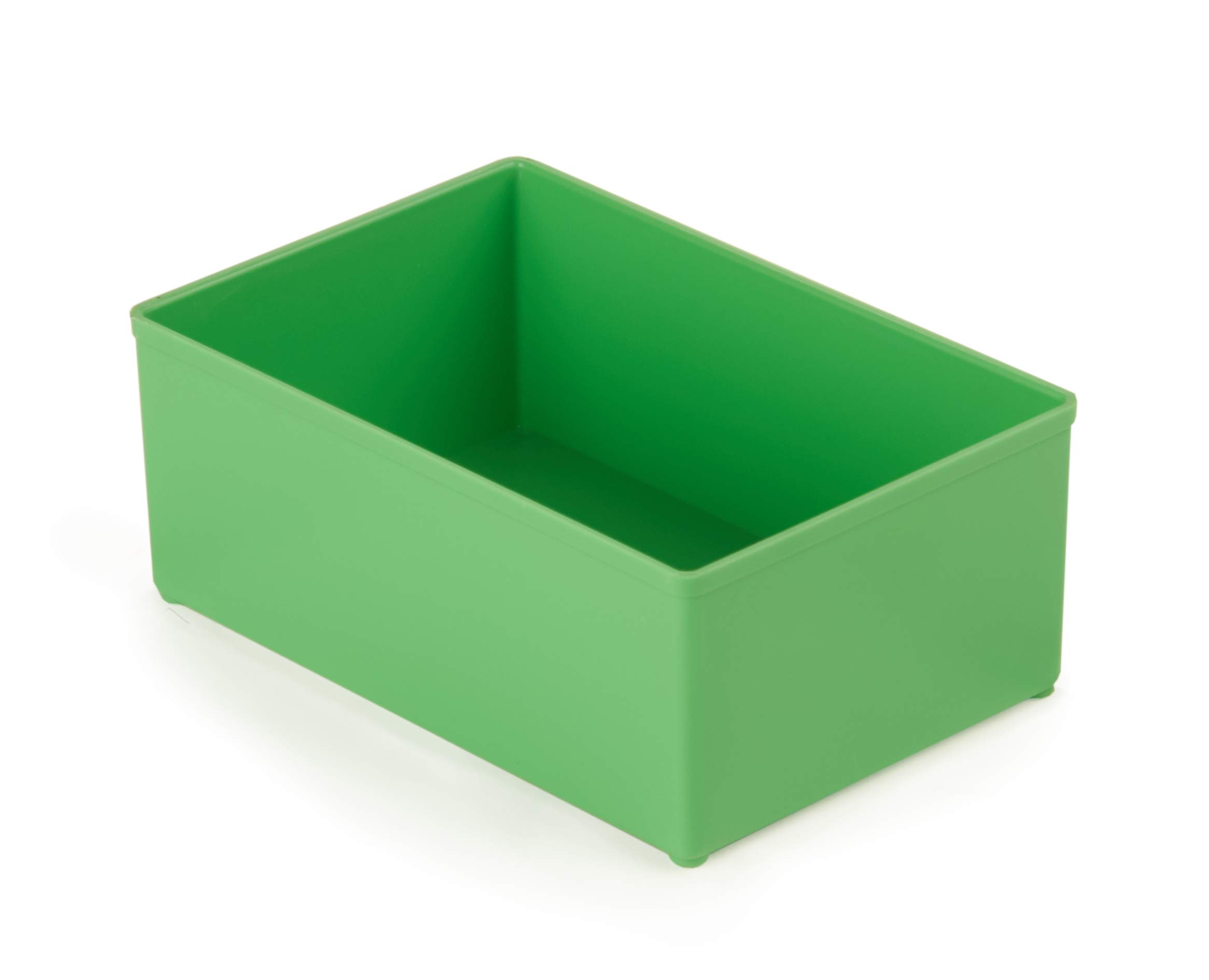 25er Set Einsatzboxen 63 mm D3 grün B156 x T104 x H63 geeignet als Bosch L-BOXX Einlage | Einsatzboxen für Sortimentskästen | wie Bosch Sortimo Insetboxen Set L-BOXX, W-BOXX, T-BOXX, ProClick Tray