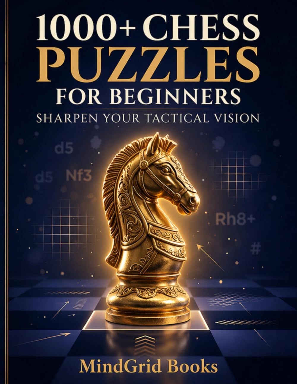 1000+ Chess Puzzles for Beginners: Sharpen Your Tactical Vision with Forks, Pins, Skewers, Checkmates and More