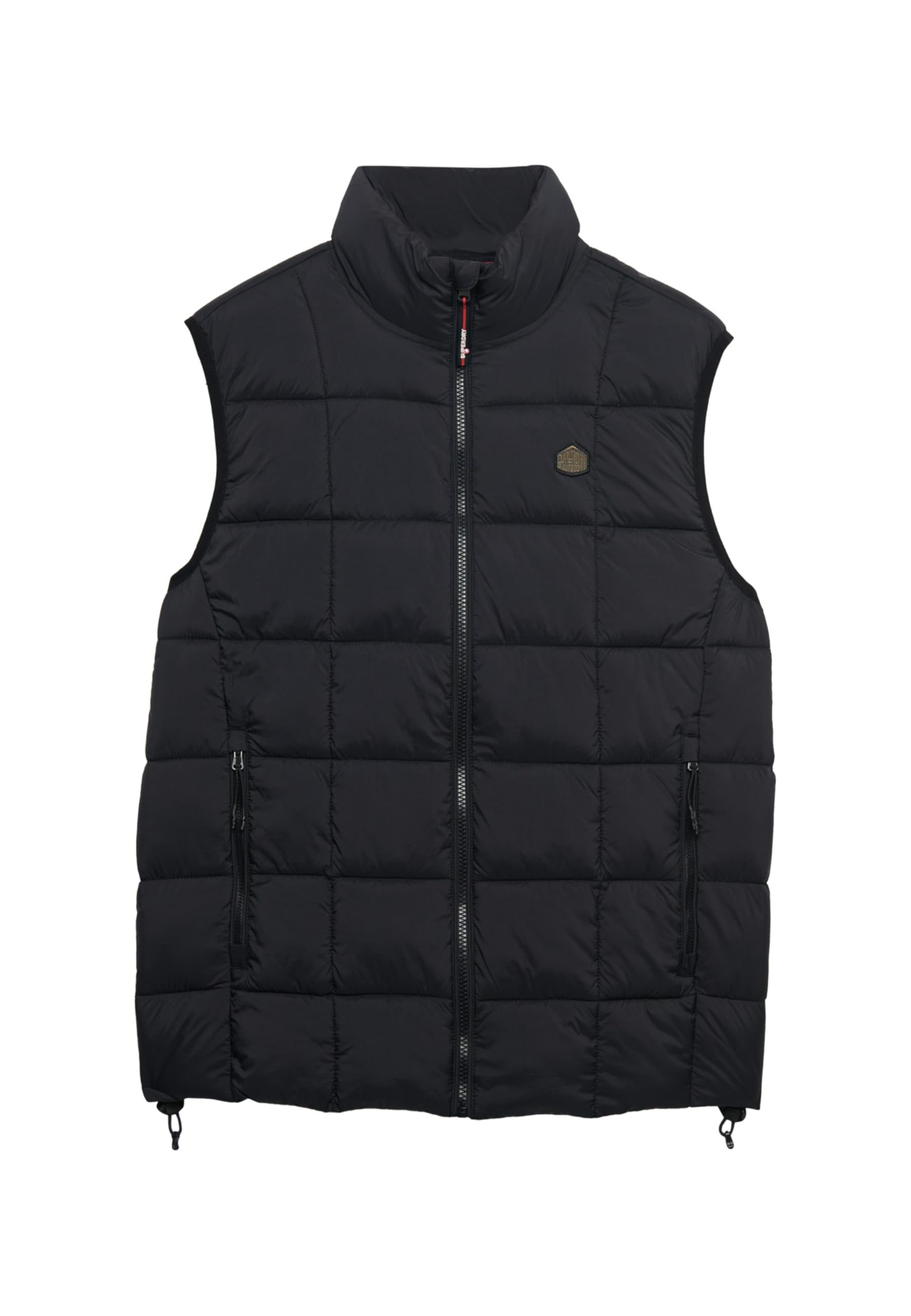 Superdry Unisex Box Quilt Fuji Lite Gilet Offen