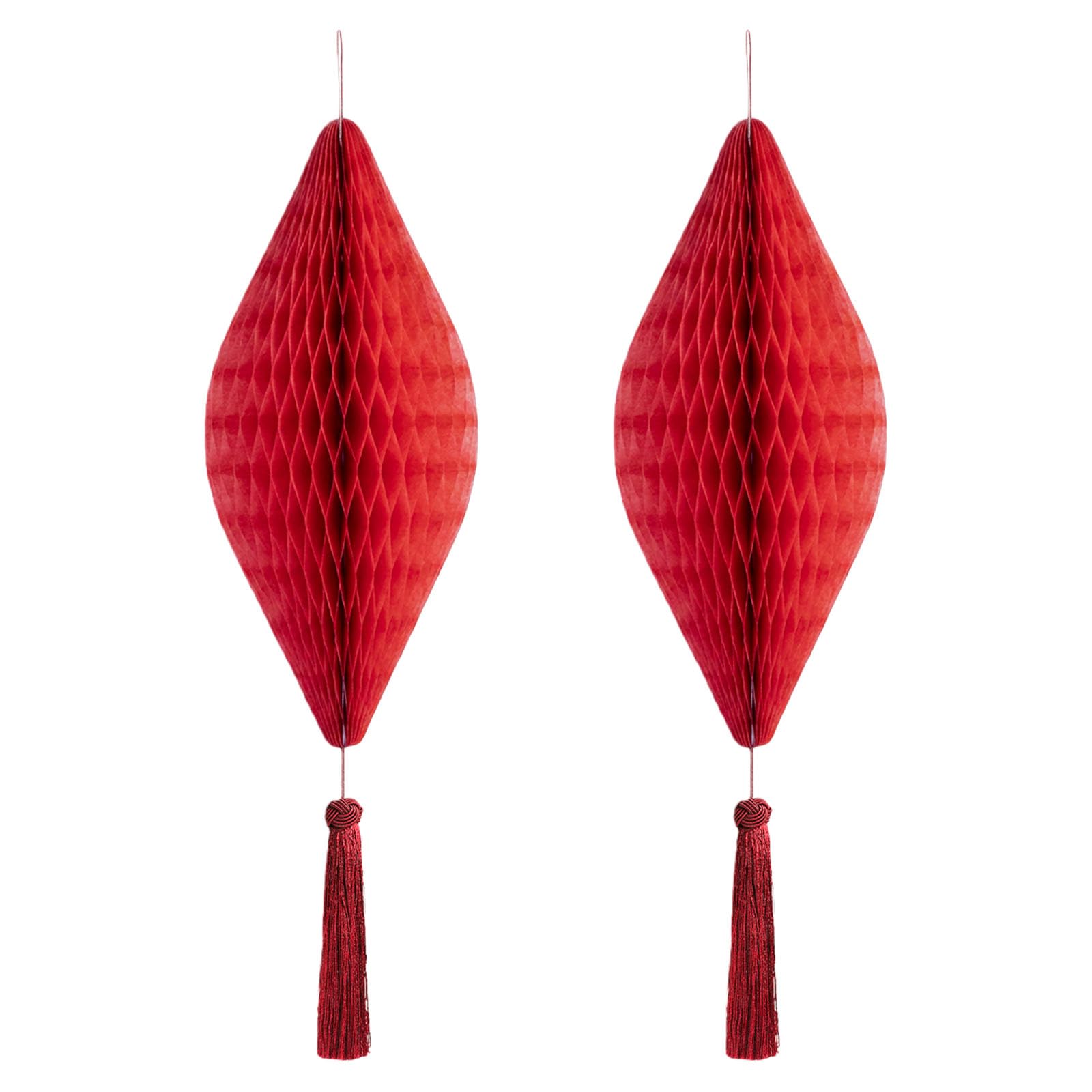 Piceioep Quick Setup Red Honeys Comb Lamp for Party Decorations Easy Install Paper Hanging Accessory Red Honeys Comb Lamp
