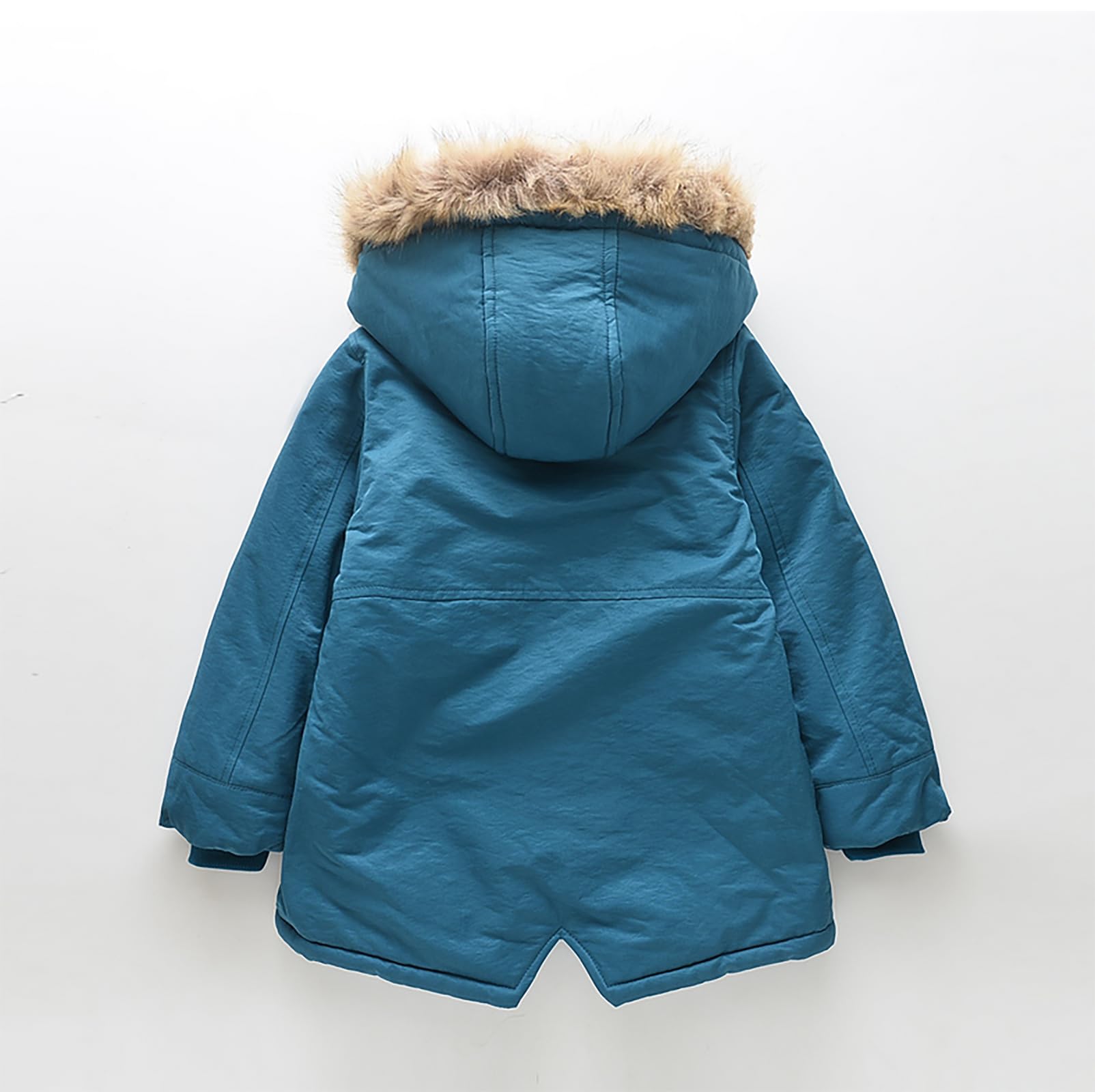 Cappotto da bambino, invernale, autunno-caldo, con cappuccio e cerniera, per bambini