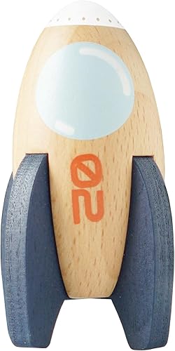 Miniatura 6 de Le Toy Van Juguete dúo de cohete espacial de madera, sin plástico con mini cohete oculto, adecuado para más de 24 meses, niñas y niños
