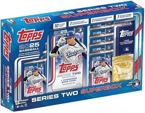 2025 Topps Series 2 Baseball Trading Card Super Box