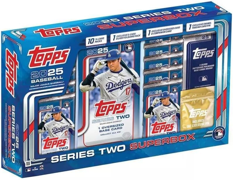 2025 Topps Series 2 Baseball Trading Card Super Box : Amazon.ca
