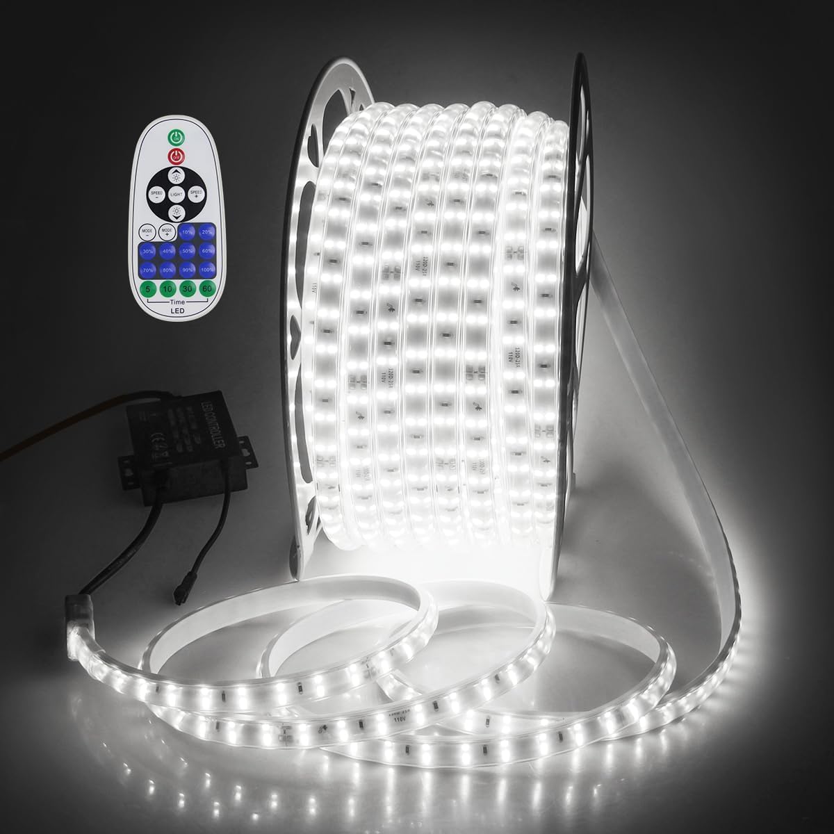 Aclorol 131FT Outdoor LED Rope Light Waterproof Led Strip