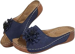 💎 77% MEGA DEAL! Zapatillas de Playa con tacón de Aguja para Mujer, Zapatillas Casuales Huecas, Zapatos con Aguja, Sandalias Estar por Mujer Grandes