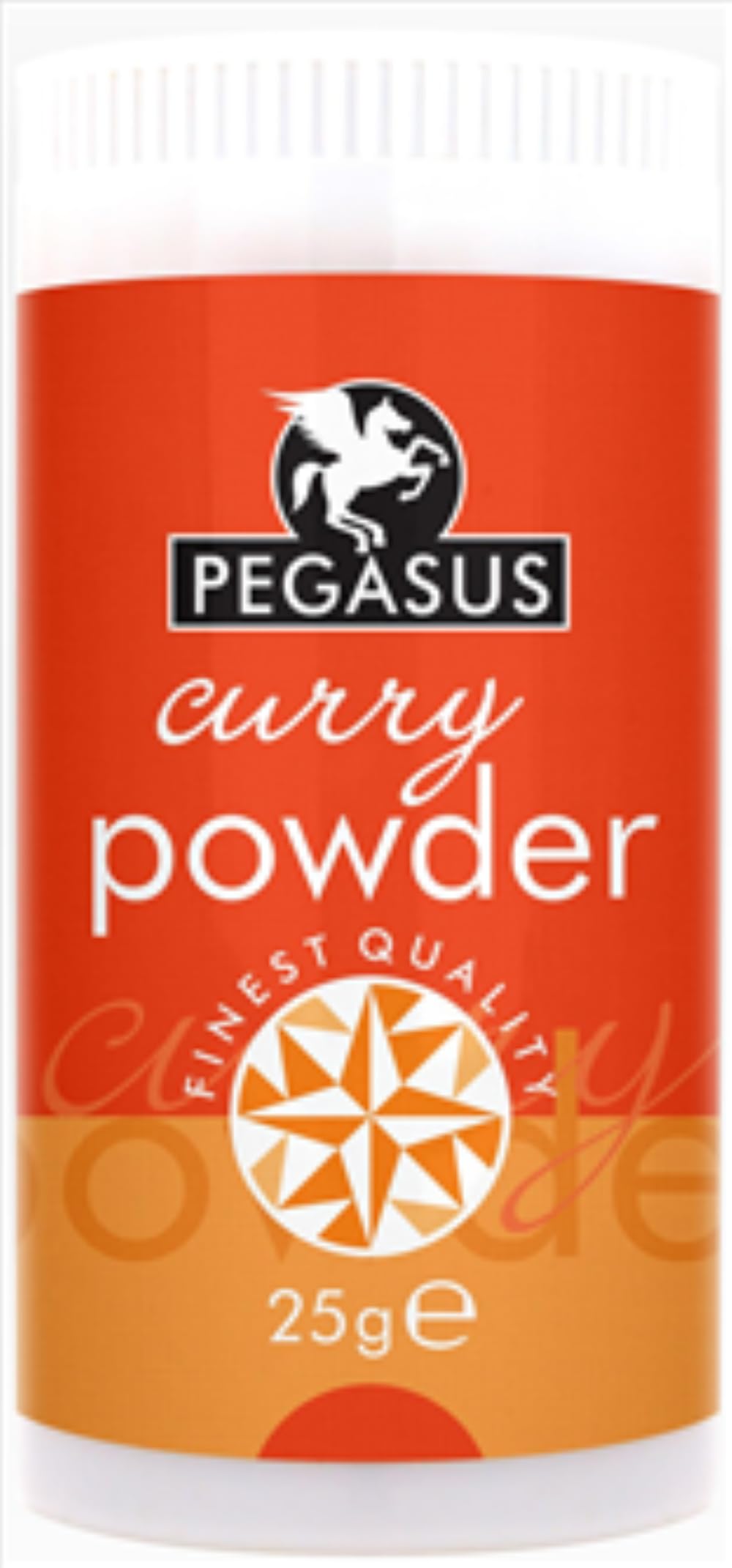 PEGASUS Curry Powder 25g (Pack of 1) | Authentic Flavor Blend for Curries, Stews, Soups, and Grilled Meats | Natural Ingredients, Vegan, Versatile Spice for Cooking