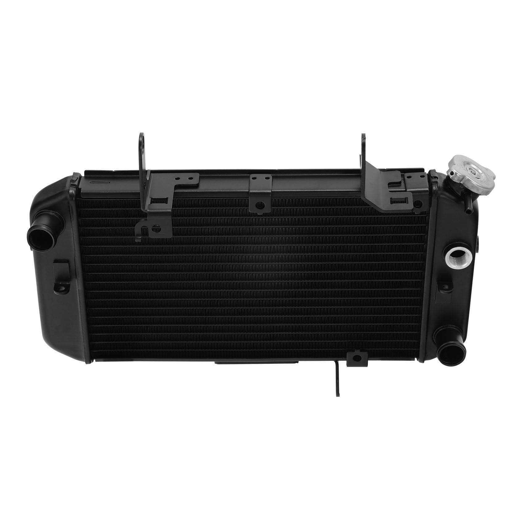 SLMOTO Black Motorcycle Replacement Radiator Water Cooler Cooling Fit For SUZUKI DL650 DL 650 V-Strom 2004 2005 2006 2007 2008 2009 2010 2011
