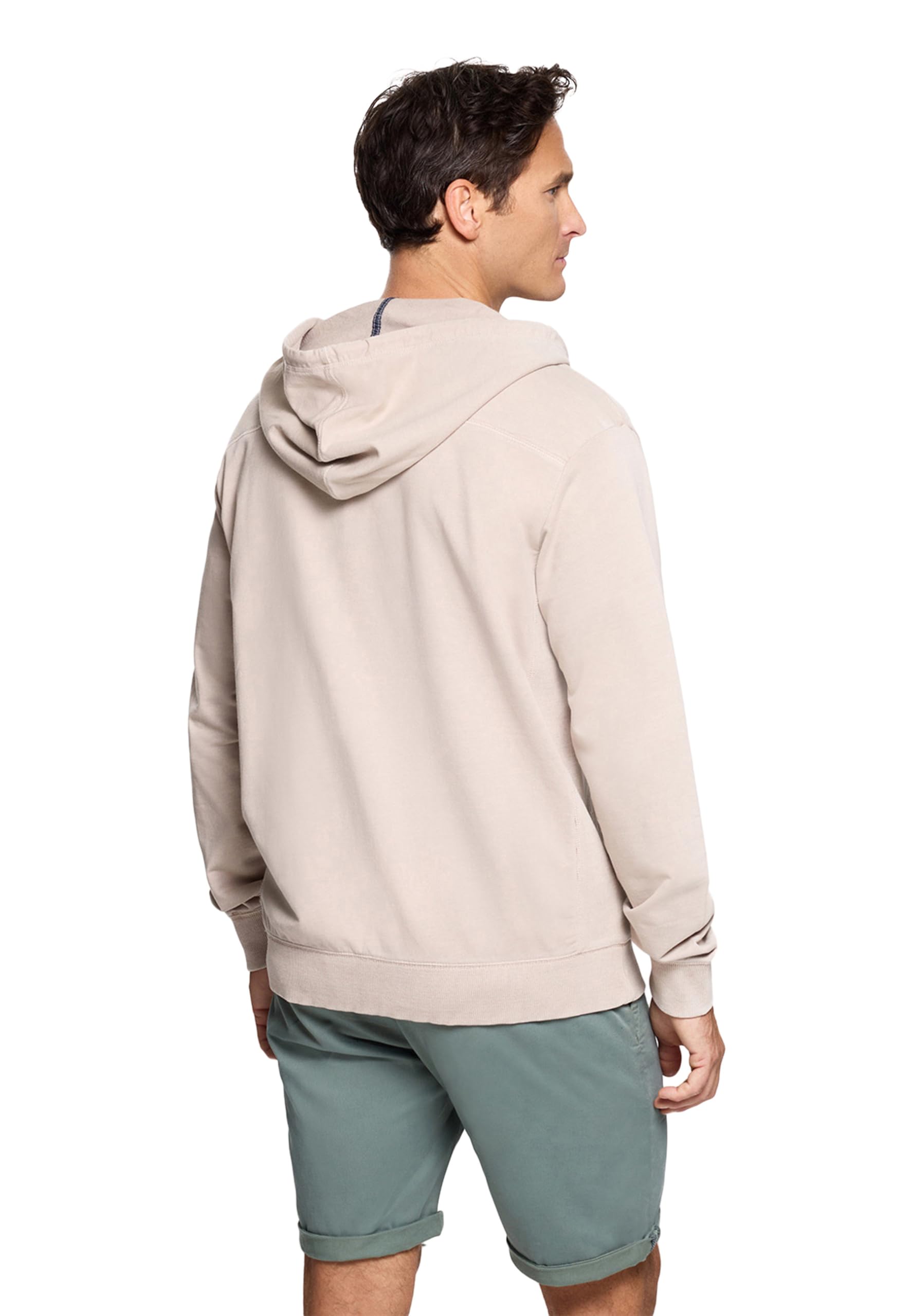 KOALA BAY | Wilbur | Sudadera Hombre Beige con Capucha | Sudadera con Cremallera Casual | Ropa Cómoda de Uso Diario | Moda Hombre