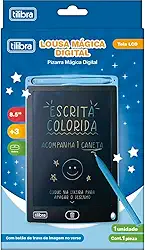 Tilibra - Lousa Mágica Digital LCD 8.5 Polegadas - Escrita Colorida