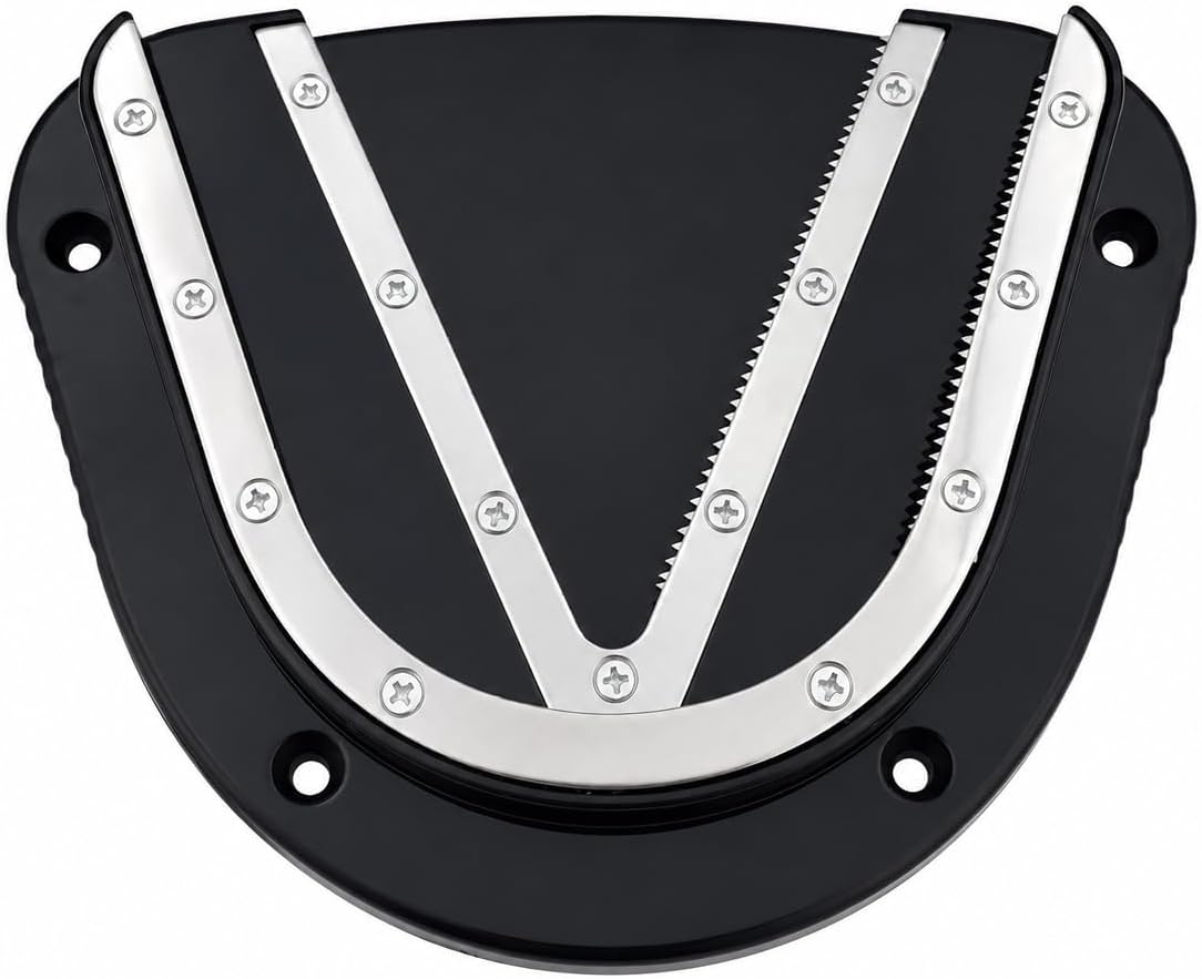 VURKO Under Cabinet Jar Opener for Seniors & Arthritis — V-Shape Stainless Steel Grip, One-Handed Use, Mounts Under Cabinet to Save Counter Space, Fits Most Jar Lids, Mounting Screws Included
