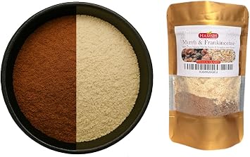 Frankincense Ground Powder, 4 oz Traditional Aromatic Blend Premium Incense Powder Resin mex