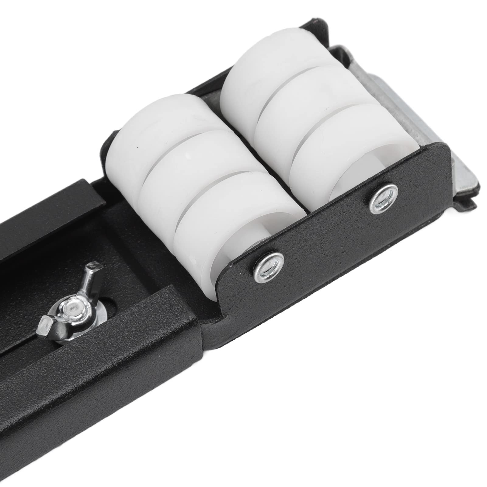 Carrello per Mobili per Carichi Pesanti , Carrello Mobile Universale e Carrello per Elettrodomestici con Portata di 300 Kg , Rullo Portatile per Elettrodomestici e Motore per Elettrodomestici(Nero)