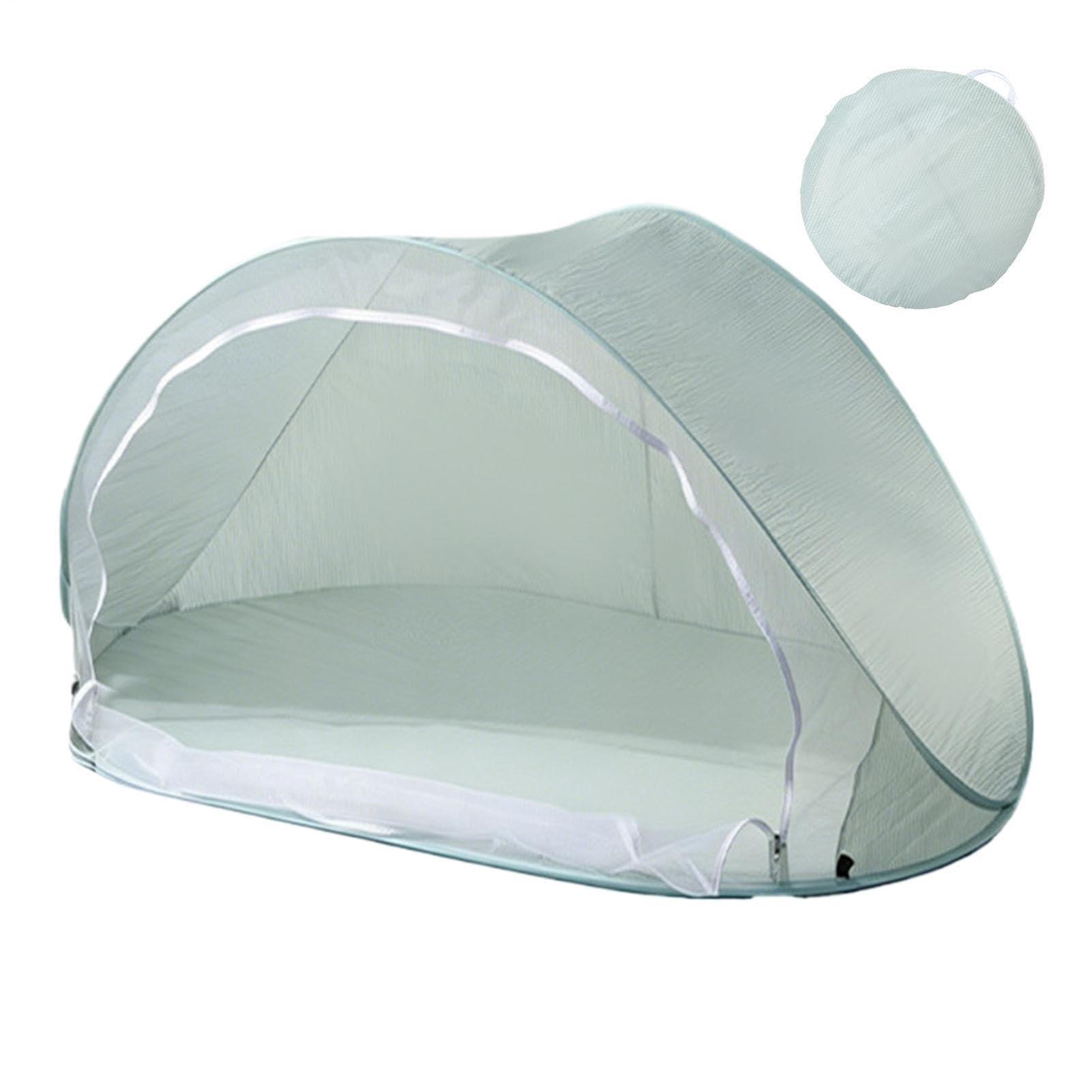 Grand pare-soleil pliable portable facile | Tente pare-soleil de bord de mer pour eau de mer, piscine, étang, camping, extérieur, jardin, camping, pique-nique