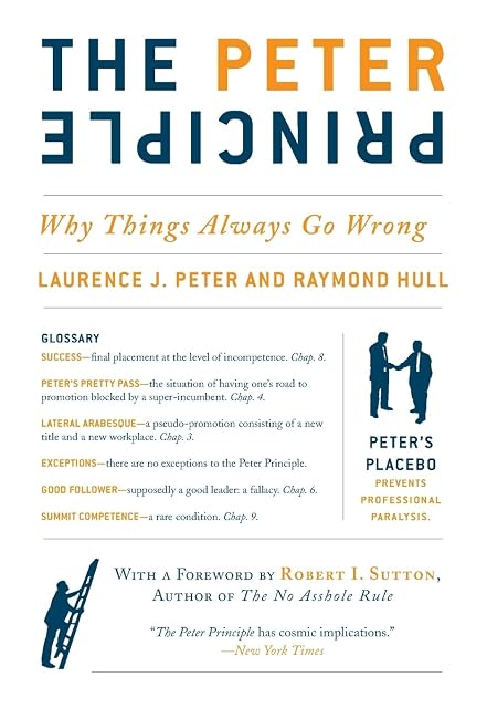 Portada de The Peter Principle: Why Things Always Go Wrong