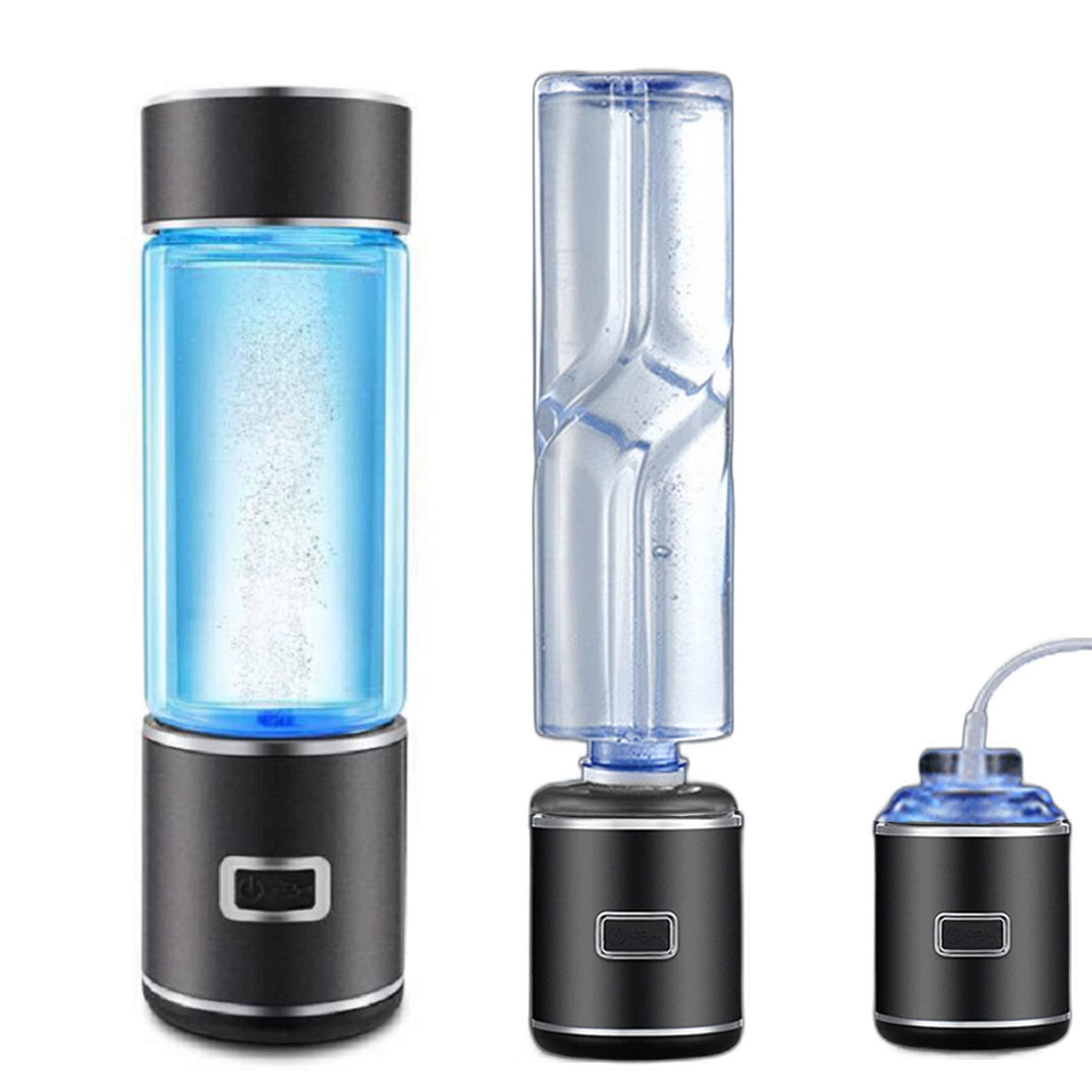 充電式高濃度水素水生成器「MyShintousuiBottol-Q」 ポータブル 水素水