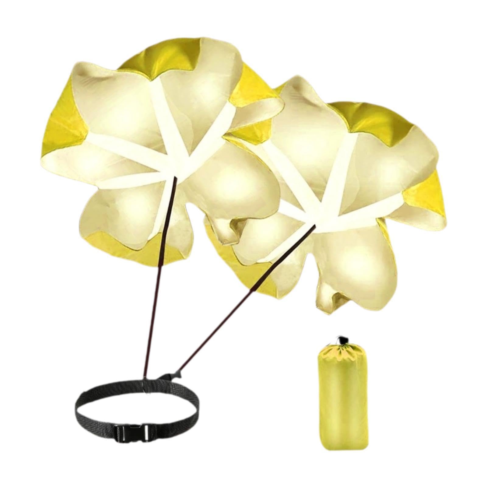 CALANDIS™ Running Speed Chute Powerchute Umbrella for Soccer Core Strength Kids Adults Yellow | Training Aids | Soccer | Team Sports-image-37