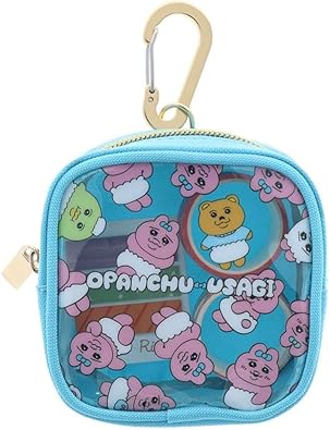 おぱんちゅうさぎ んぽちゃむ　スクエアクリアポーチ 全4種コンプリート16点 Amazon.co.jp: サンスター文具 おぱんちゅうさぎ ポーチ