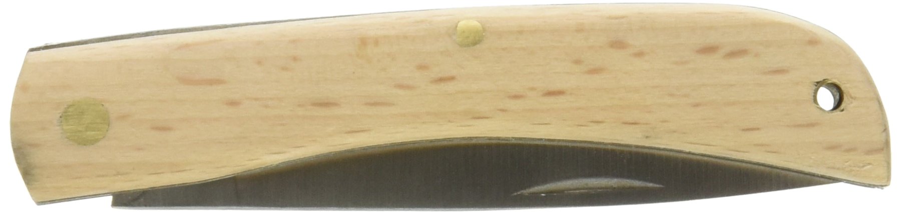 M.ALBAINOX-Coltello campagna legno chiaro.