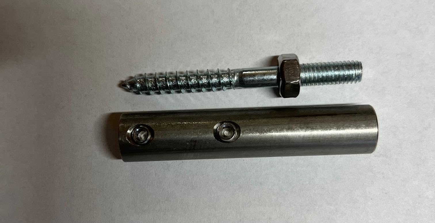 Lot de 10 Tendeurs de Câble en Acier Inoxydable pour Fixation Poteau Bois, Diamètre 3/4/5 mm